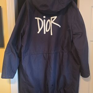 Dior Navy Trench Coat